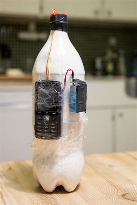 Ied Improvised Explosive Device Made Out Of Plastic Bottle Mobile