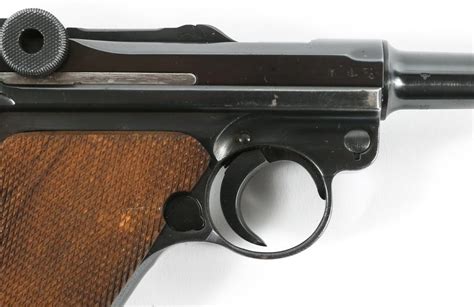 Wwii German Mauser Byf Code 42 P08 Luger Pistol