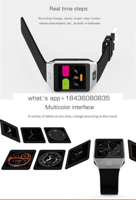 Dz09 Bluetooth Smart Watch 2018 Men Smartwatch Android With Sim Tf