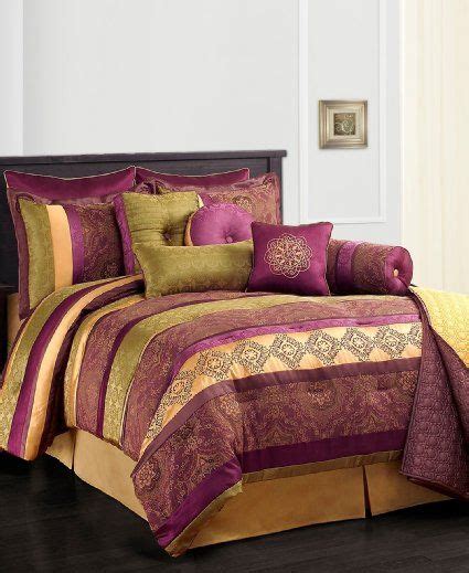 Our wide variety of king comforter sets offers many options to choose from, so you'll find just the bedding while you're perusing kohl's robust selection of king comforter sets, you'll find you can shopby color and explore pink, green and blue king comforter set selections. Sunham Leilani 12PC Queen Comforter Set - Purple, Gold ...