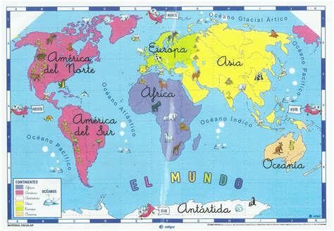 Blog De Los Niños Mapas De España Y Del Mundo Para Niños