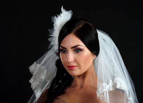 Portrait Of The Beautiful Bride Stock Image Image Of Attractive