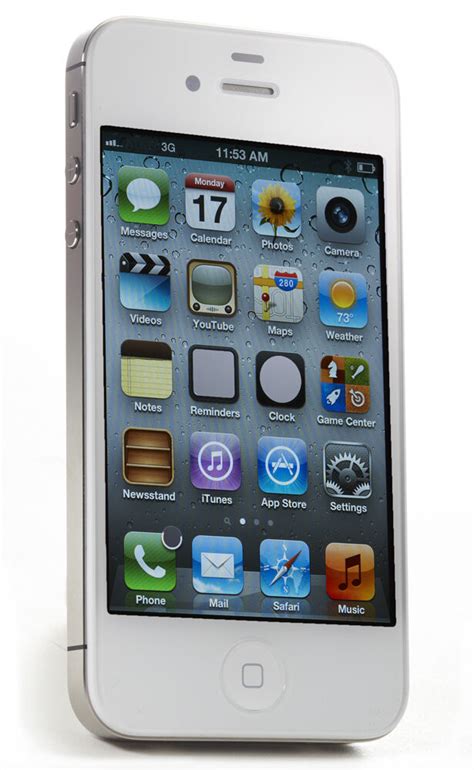 Apple Iphone 4s 32gb White Verizon Smartphone Cell Phone Page Plus