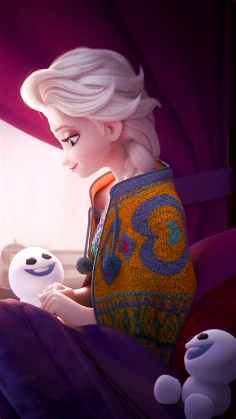Elsa And Little Marshmallows Con Imágenes Reina Elsa Princesas Reina De La Nieve