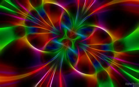 Wallpaper Glow Bright Abstract Background Color 2560x1600