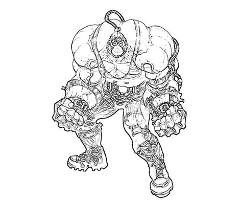 Bane Coloring Pages - Kidsuki