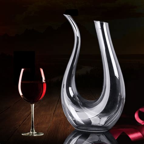Handmade Crystal Red Wine Pourer Glass Decanter Brandy Decant Set Jug Bar Champagne Water Bottle