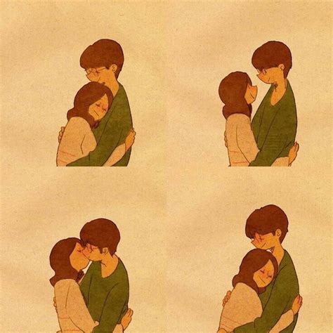 Pin By Mary Emma On Couples Puuung Love Is Hug Illustration Love Cartoon Couple
