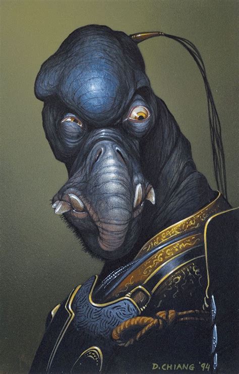 Concept Art For Watto By Doug Chiang The Phantom Menace 1999 Star