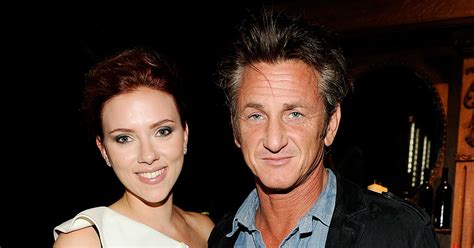 Sean Penn Scarlett Johanssons Romantic History Us Weekly