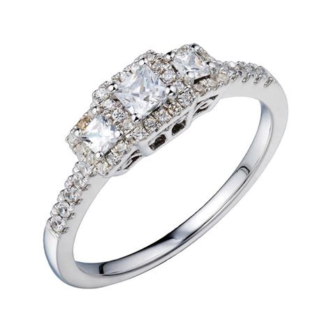 Jcpenney 12 Ct Tw Vintage Look Diamond Engagement Ring Jcpenney