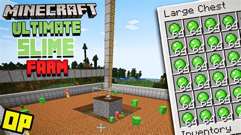 I Made The Ultimate Easiest Slime Farm In Minecraft Survival 33 Youtube