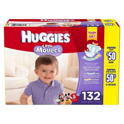 Huggies Little Movers Diapers Economy Plus Pack Huggies Little Movers