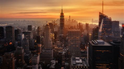 3840x2160 New York City Evening Time 4k Hd 4k Wallpapersimages