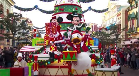 Disneyland Paris Shares Christmas Parade Watch Party Video