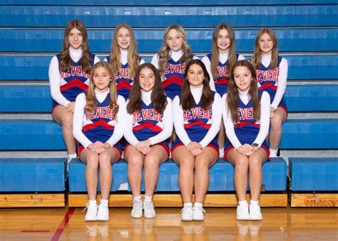 Revere High School Girls 8th Grade Cheerleading Winter 2022 2023 Schedule