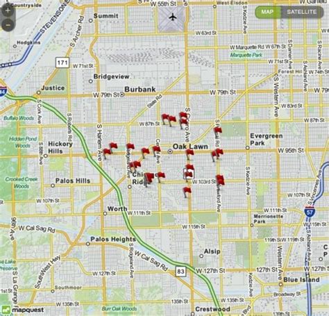 Sex Offender Map Homes To Watch In Oak Lawn This Halloween Oak Lawn Il Patch