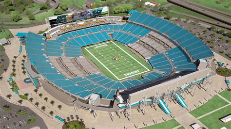 Jacksonville Jaguars Football Stadium Seating Chart Stadium Seating Chart