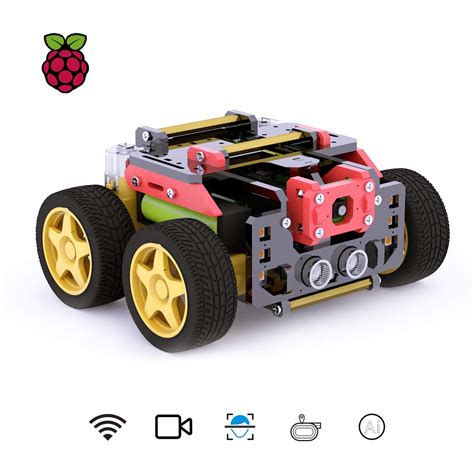 Buy Adeept AWR 4WD WiFi Smart Robot Car Kit For Raspberry Pi 3 Model B