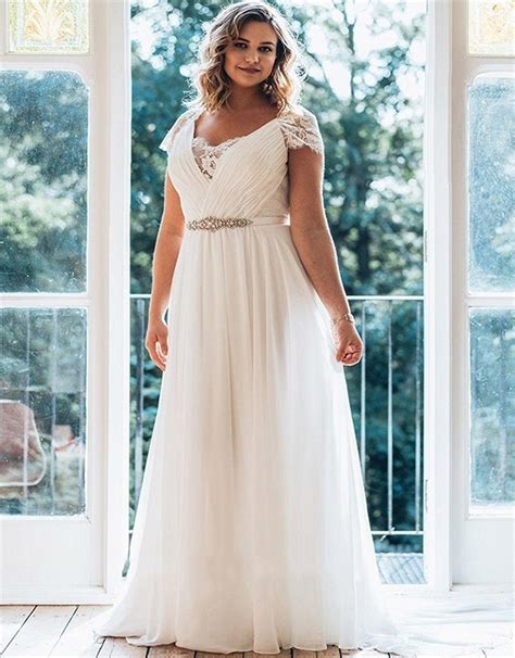 Cheap Plus Size Wedding Dresses With Sleeves As Is Plus Size Long