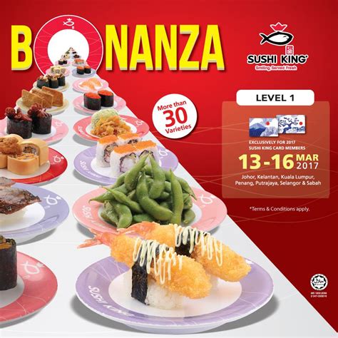 75 s king st, jackson wy 83001. Sushi King Bonanza RM3.18/Plate for Card Members @ Johor ...