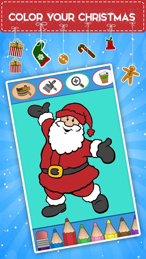 Christmas Coloring Book For Kids Android Game Apk Comrmsgamesforkids