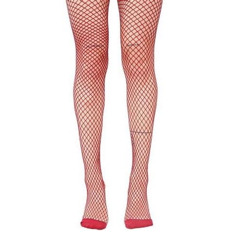 Fishnet Tights Burgundy 8 Liked On Polyvore Featuring Tops Red Top