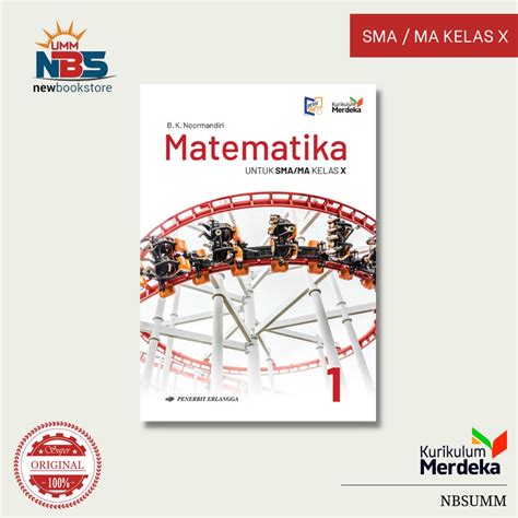 Jual Buku Pelajaran Matematika Untuk SMA Kelas X B K