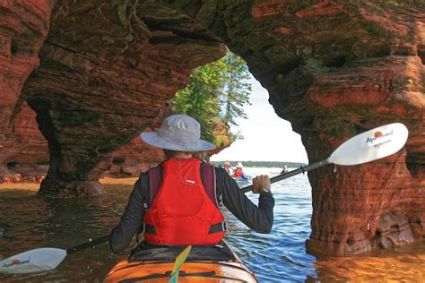 Kayak Camping In Apostle Islands National Lakeshore Wisconsin Aqua Bound