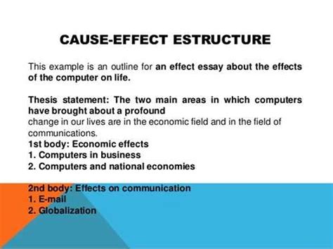 Writing A Cause And Effect Essay College Homework Help And Online