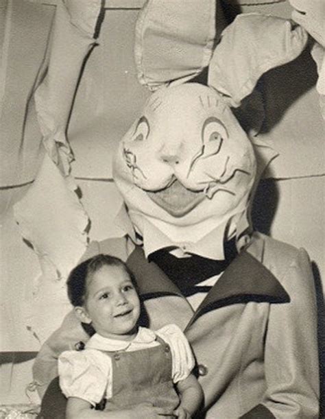 These Vintage Scary Easter Bunny Photos Are Straight Out Of A Horror