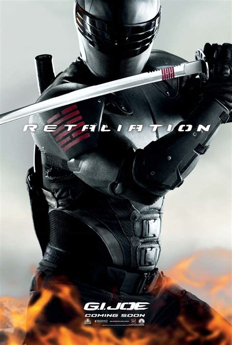 Его герой, снейк айз, в будущем член спецотряда g.i. Ray Park as Snake Eyes in GI Joe Retaliation - Movie Posters