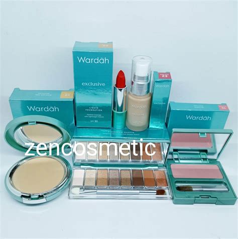 Wardah Make up Tahan Lama/ Paket Wardah Exclusive / Wardah Original