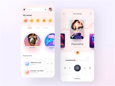 Music Player App Music Player App Mobile App Design Inspiration App
