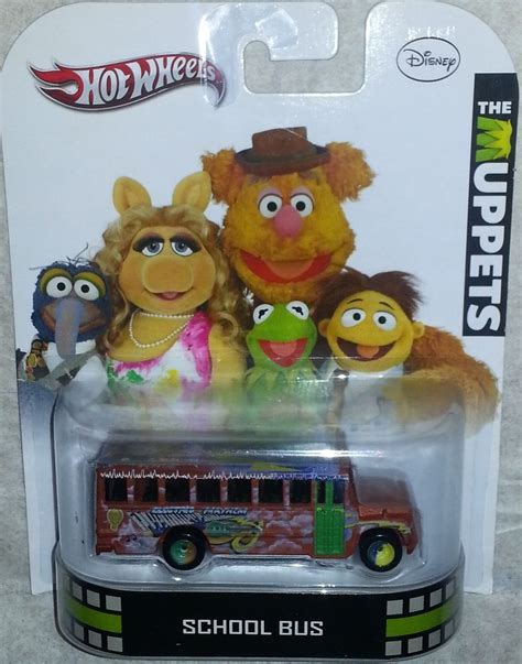 School Bus The Muppets Hw Retro Entertainment 164 Hot Wheels