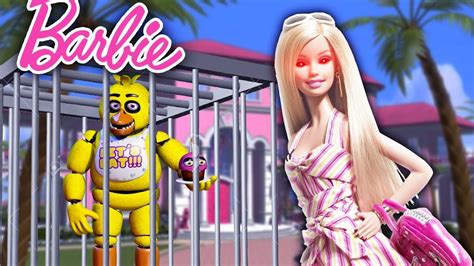 Minecraft Barbieexe Traps Chica In Her Dollhouse Youtube