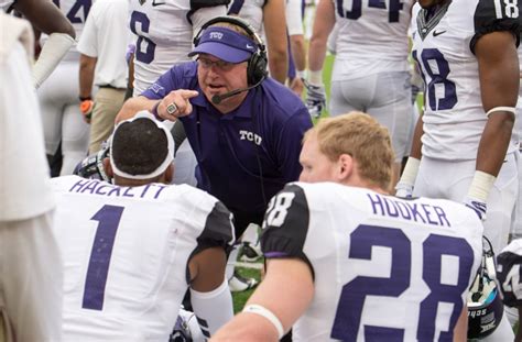 Tcu Had Coach Gary Patterson Says He Felt Threatened By A Baylor Player