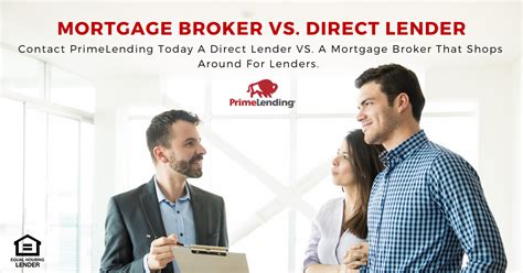 Mortgage Broker Vs Direct Lender A Mortgage Broker Shops Around For