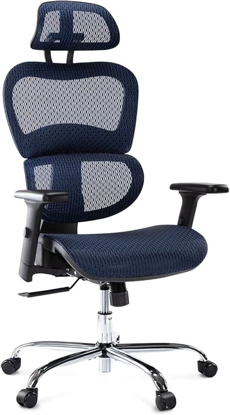 Techni Mobili Deluxe High Back Ergonomic Mesh Executive Office Chair