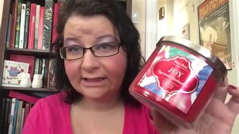 Bbw Candle Review Joy Peppermint Marshmallow Youtube