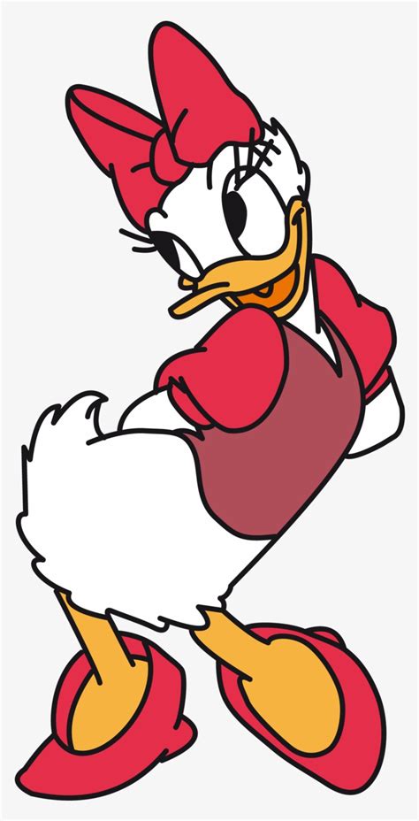 Donald Duck Clipart Love Daisy Duck Red Free Transparent Png