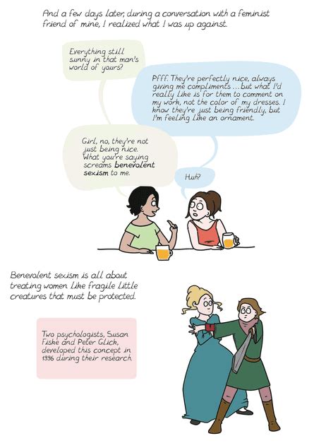 benevolent sexism a feminist comic explains how it holds women back comics and graphic novels