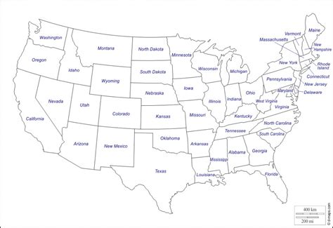 Blank Map Of Midwest States Printable Map Images