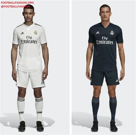 Real Madrid 2018/19 adidas Home and Away Kits - FOOTBALL ...