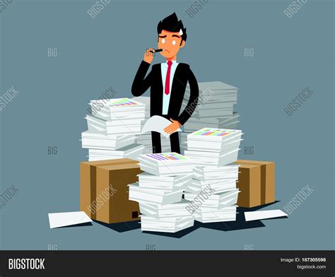 Overworked Vector And Photo Free Trial Bigstock