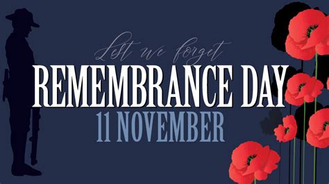 On Remembrance Day At 11am On 11th November A Minutes Silence Is Observed