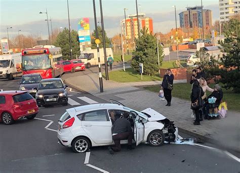 Paramedics Called As Car Crashes Into Post In West Bromwich Express