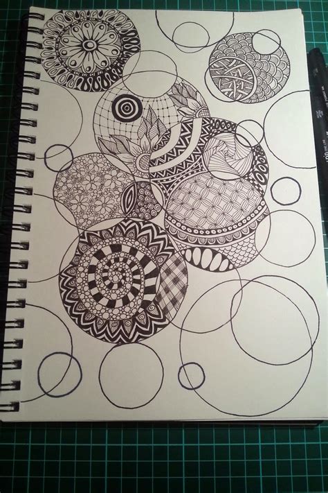 Lots of fun for all ages. Judy's Zentangle Creations: Circles