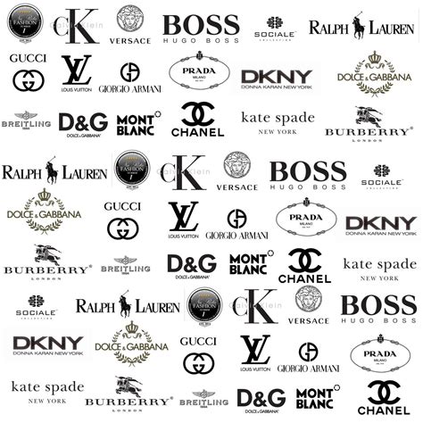 Fashion Brand Logos And Names List References Logo Collection For You
