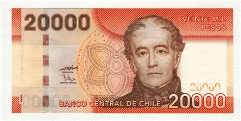 20 000 Pesos Chile Numista